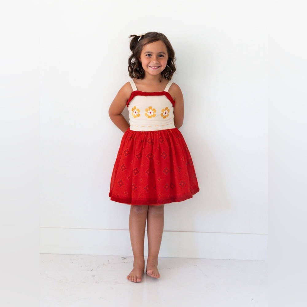 Taylor Joelle Island Flower Princess Dress